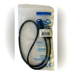 😎 NWT Universal Power Cord in 3 foot length